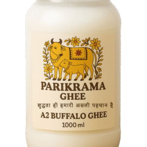 A2 Buffalo Bilona Ghee - 100% Pure (White) - 1000ml
