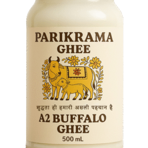 A2 Buffalo Bilona Ghee - 100% Pure (White) - 500ml