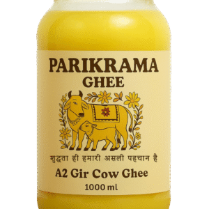 Gir A2 Cow Bilona Ghee - 100% Pure 1000ml (yellow)