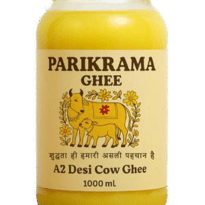 Desi A2 Cow Bilona Ghee - 100% Pure (Yellow) - 1000ml