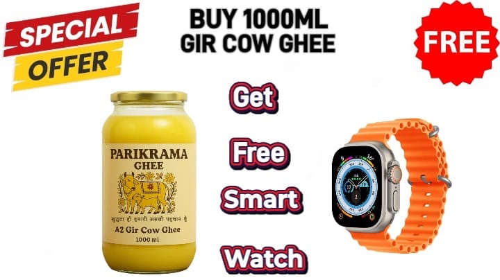 Gir A2 Cow Bilona Ghee - 100% Pure 1000ml (yellow) - Image 4