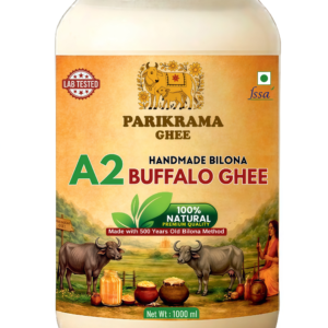A2 Buffalo Bilona Ghee - 100% Pure (White) - 1000ml